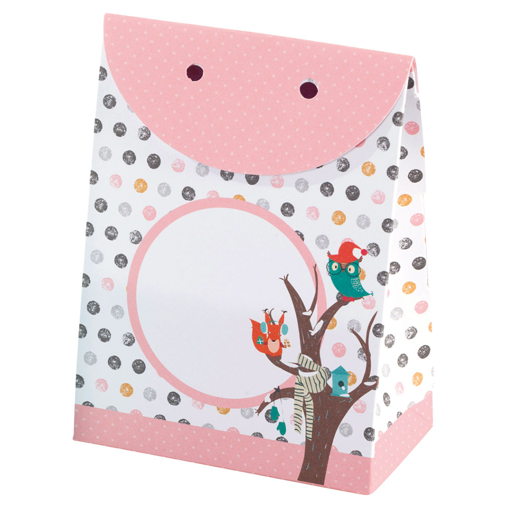 Folia® Adventskalender Geschenktaschen Pastell, 26 Teile
