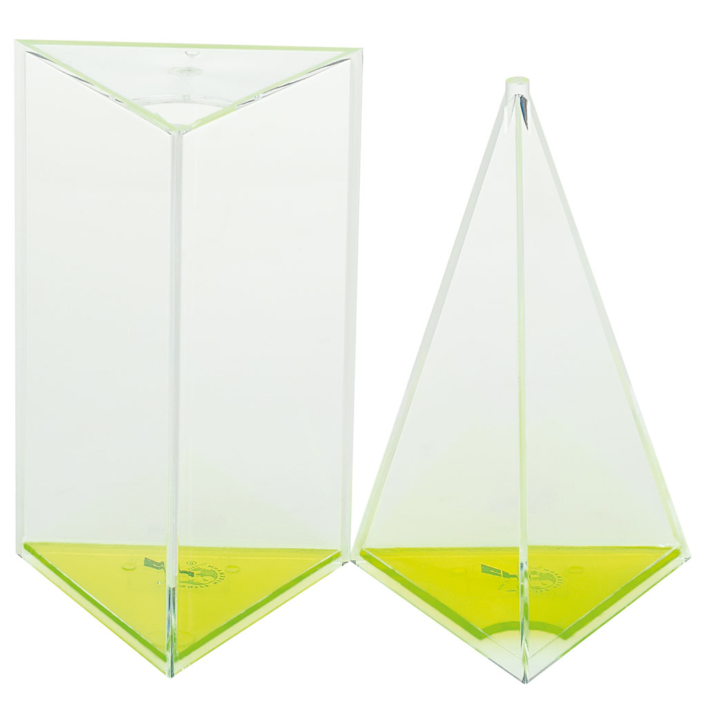 Füllkörper – Prisma und Pyramide, 3-seitig