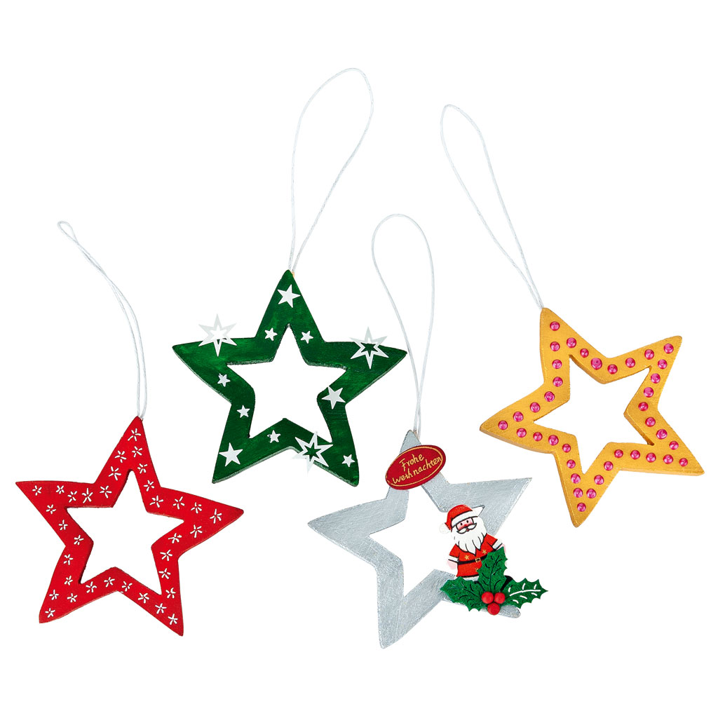 Holzanhänger Stern