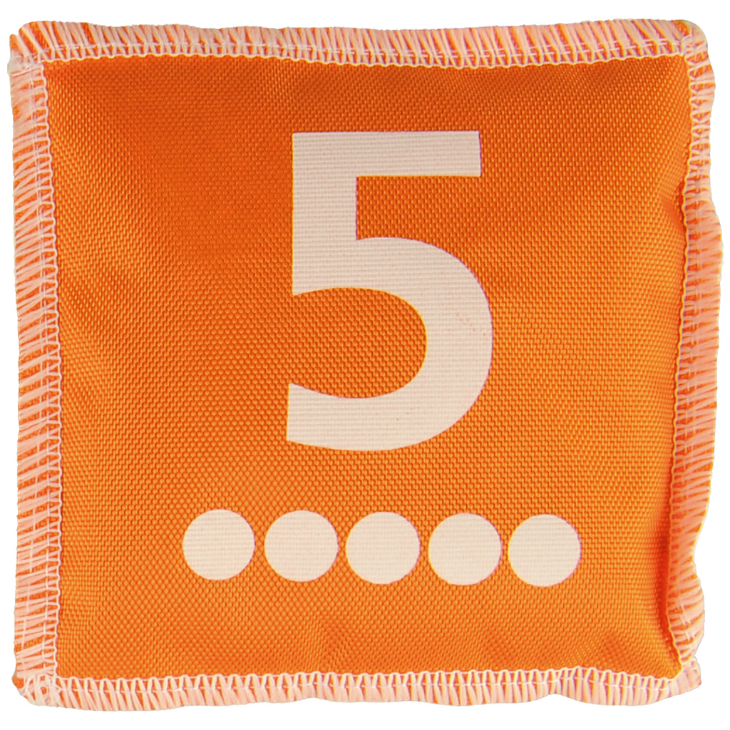 Bohnensäckchen Zahlen 1–10