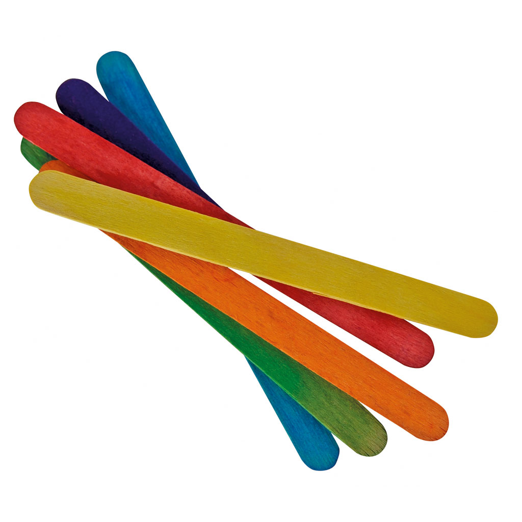 Bastelhölzer Eisstiele, 500 Stück Bastelhölzer Eisstiele, 500 Stück