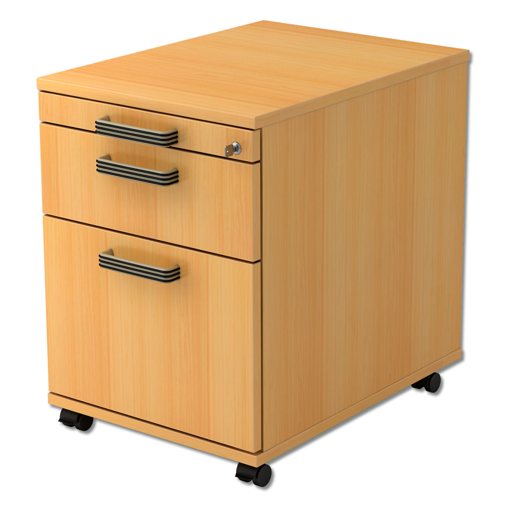 Rollcontainer mit Hängeregistratur