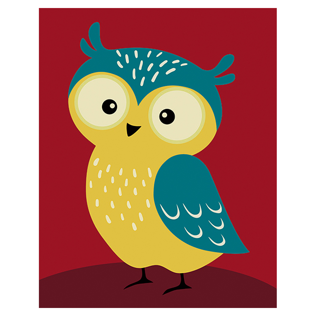 Malen nach Zahlen Tierbilder