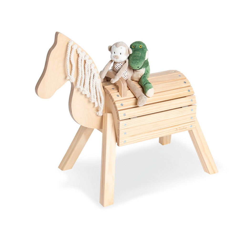 Kleines Holzpferd Nelli