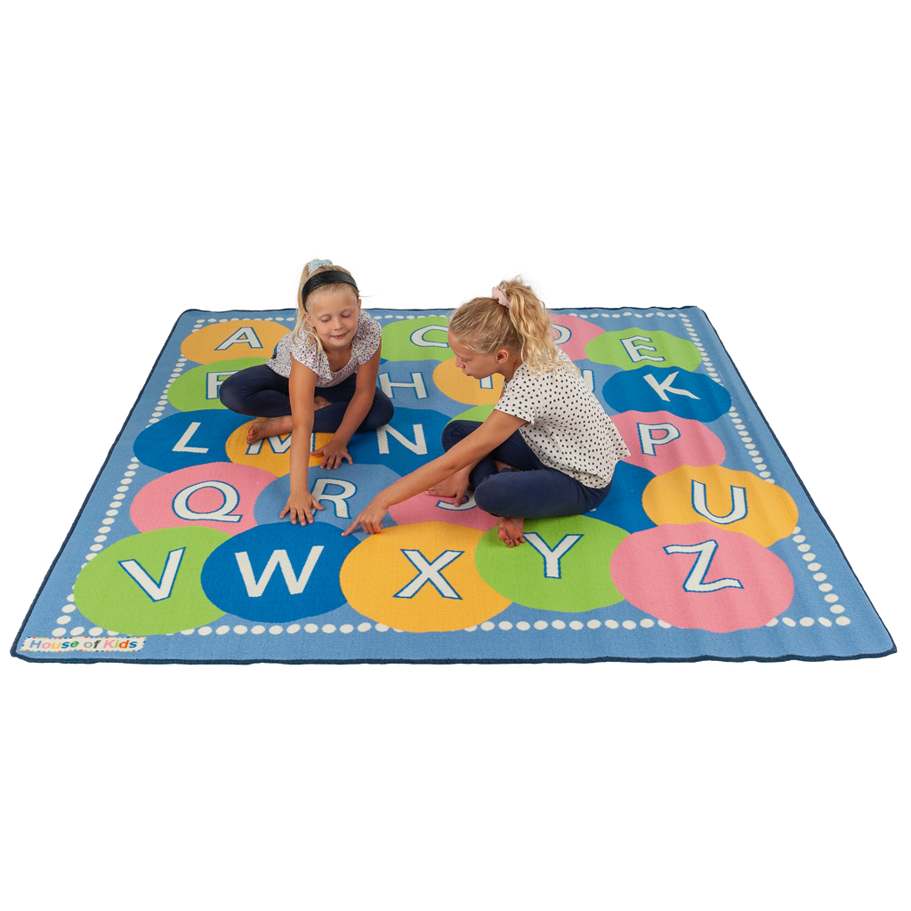 Teppich Buchstaben-Bild Auf diesem Bild ist das Produkt mit der Art.Nr.: W-11906 zu sehen