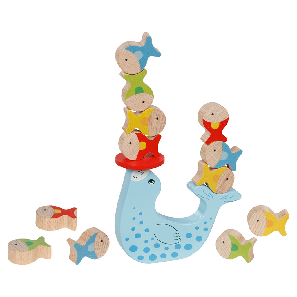 Balancierspaß Robbe-Bild Auf diesem Bild ist das Produkt mit der Art.Nr.: W-83247 zu sehen