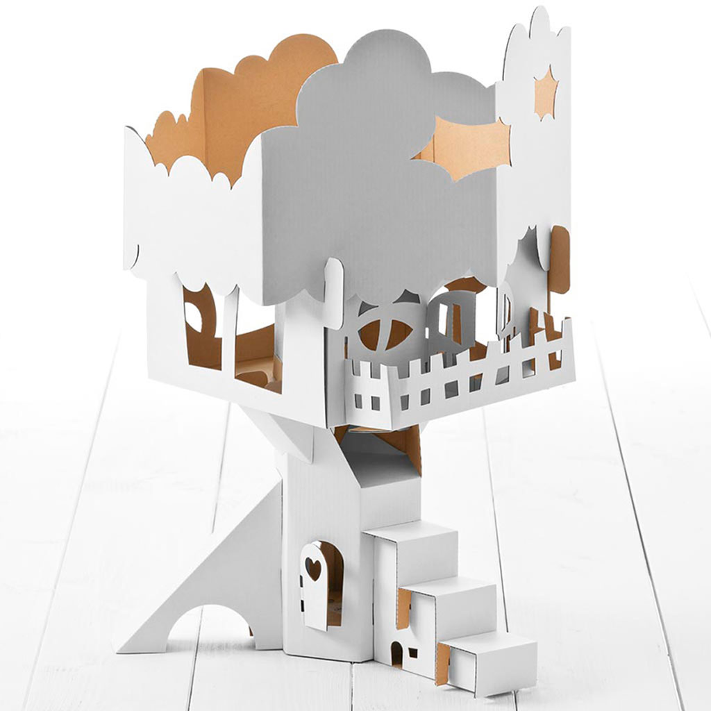 Calafant Baumhaus zum Selbstgestalten, blanko