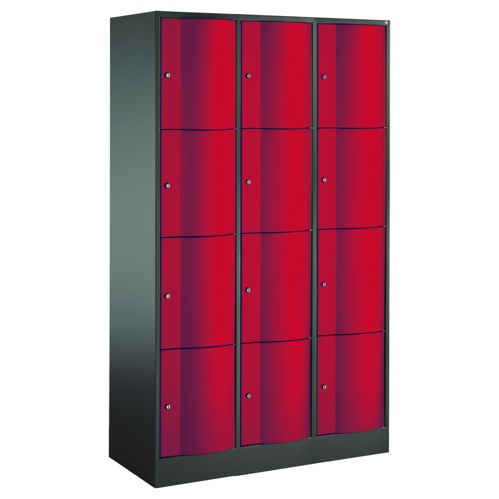 Großraum-Schließfachschrank, 3-reihig Großraum-Schließfachschrank, 3-reihig