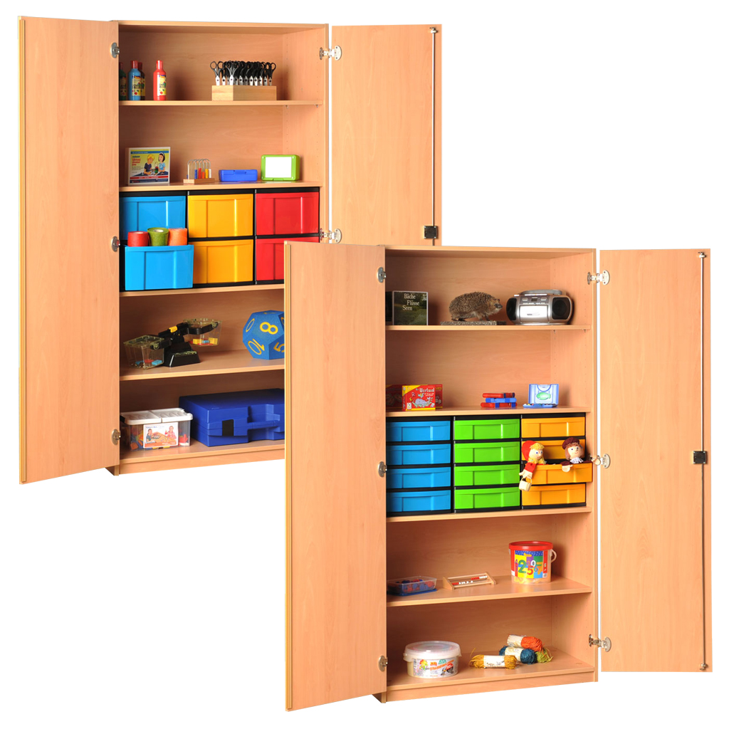 Modulus® Klassenraumschrank mit 4 Böden, 2 davon verstellbar