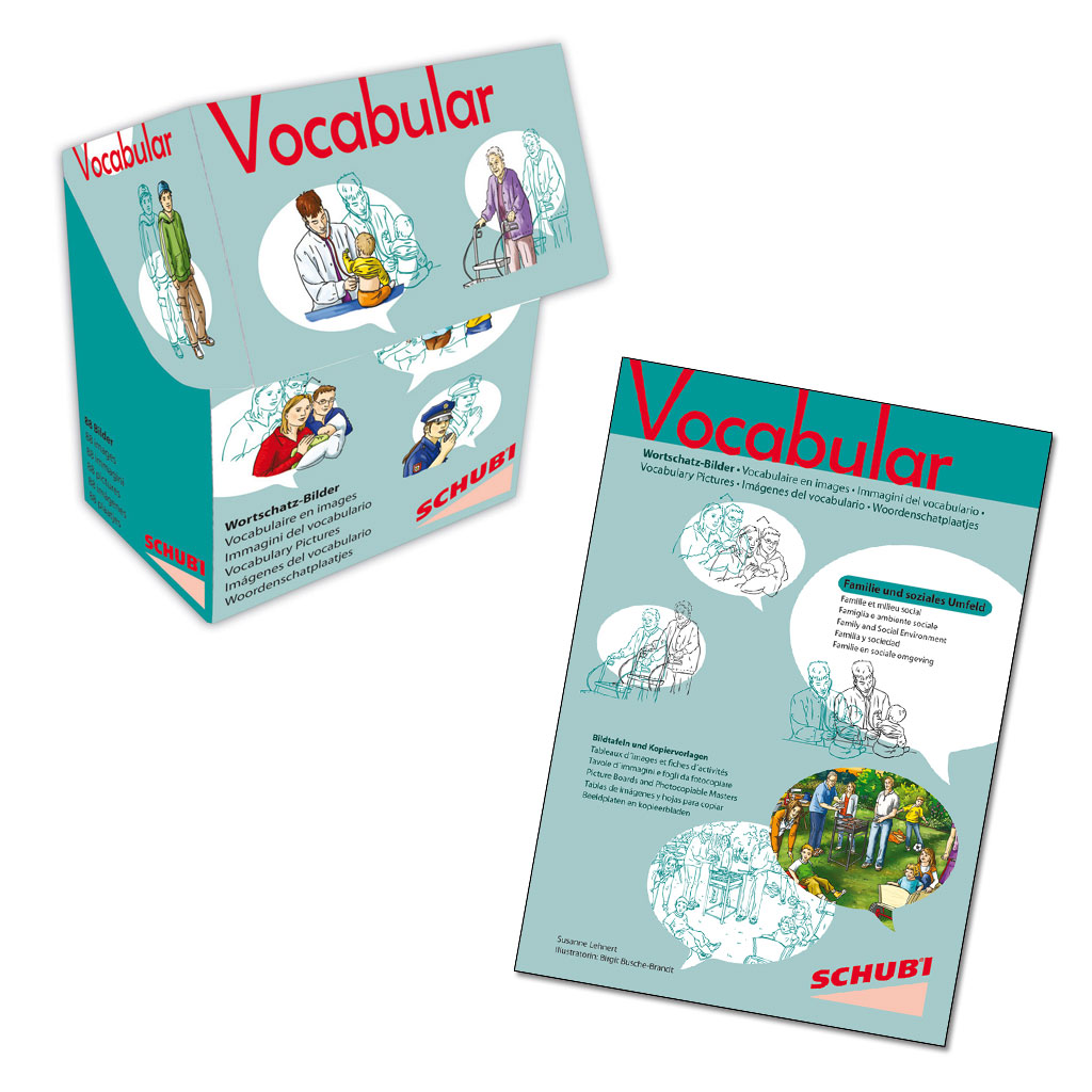 Vocabular Bilderbox & Kopiervorlagen - Familie und soziales Umfeld