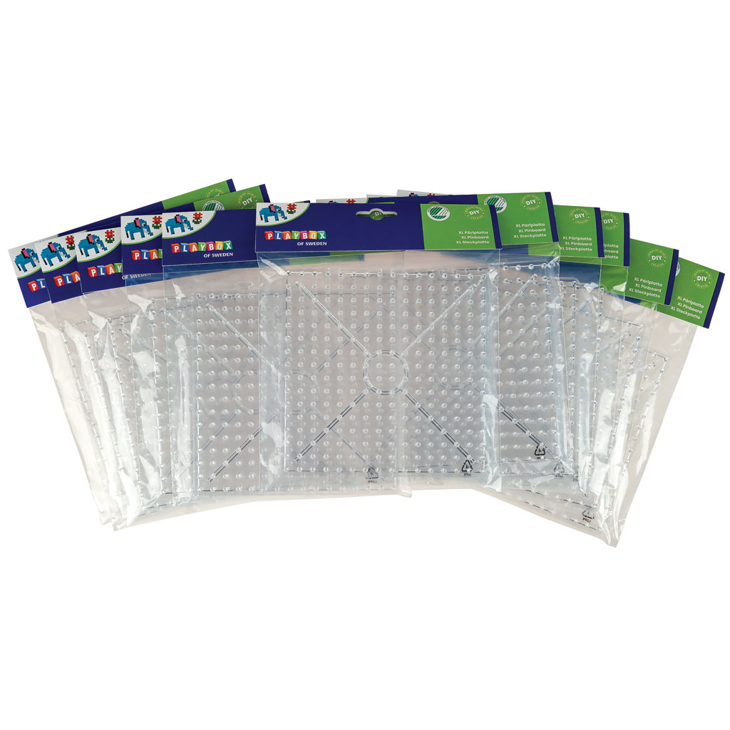 Motivsteckplatten für XL-Bügelperlen