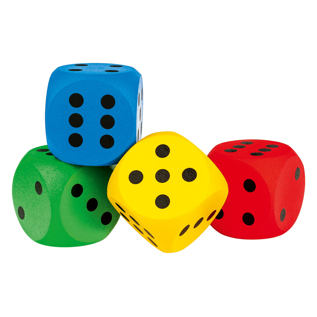 6-flächiger Augenwürfel