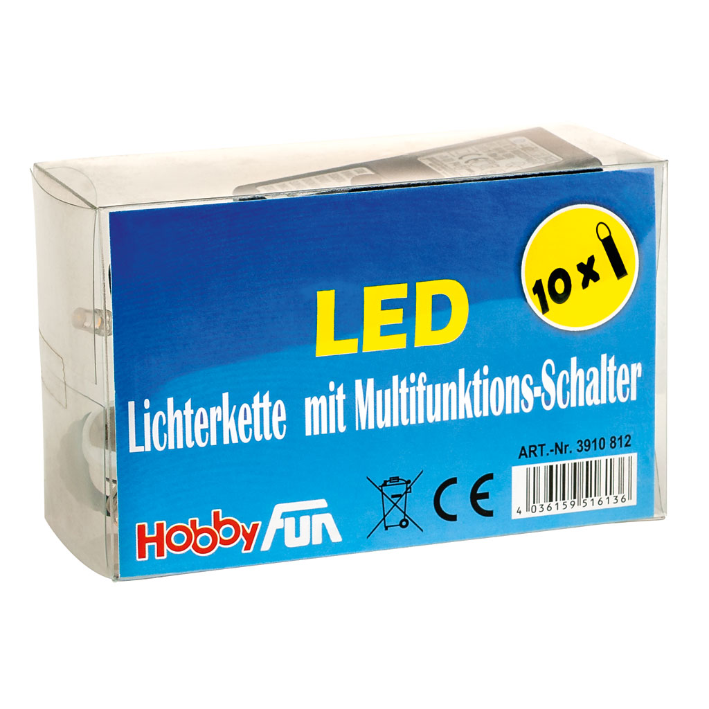 LED-Lichterkette mit 10 Lämpchen