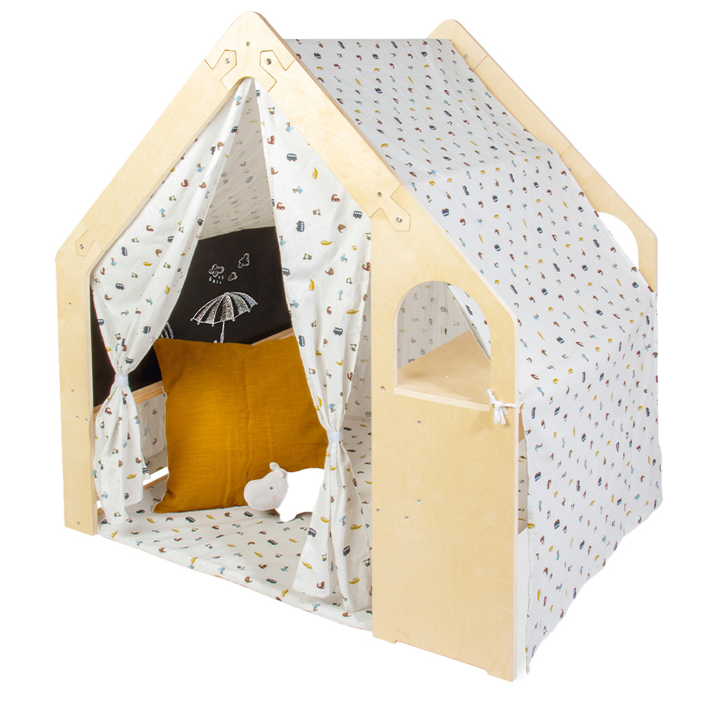 Spielhaus Thilda, 3-tlg.-Bild Auf diesem Bild ist das Produkt mit der Art.Nr.: W-83872 zu sehen