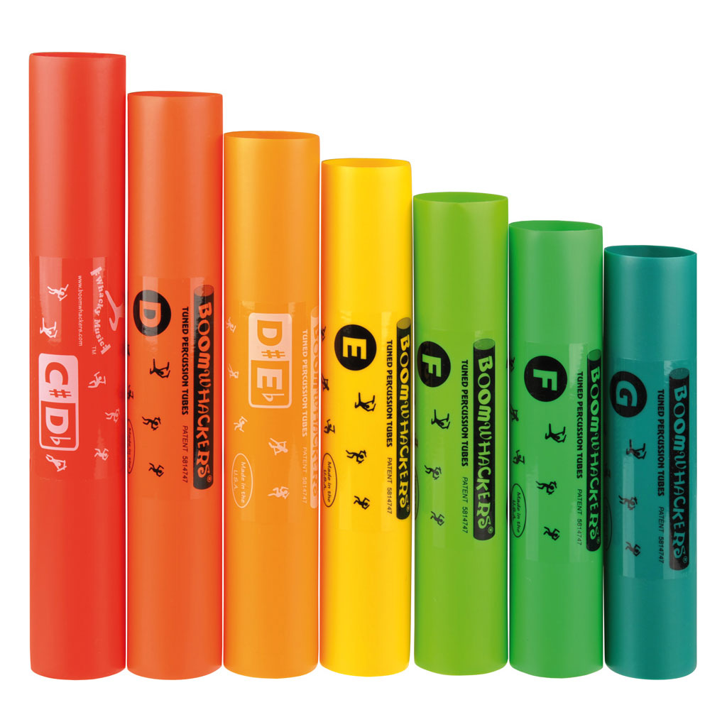 Boomwhackers® mit 7 Tönen, Sopran