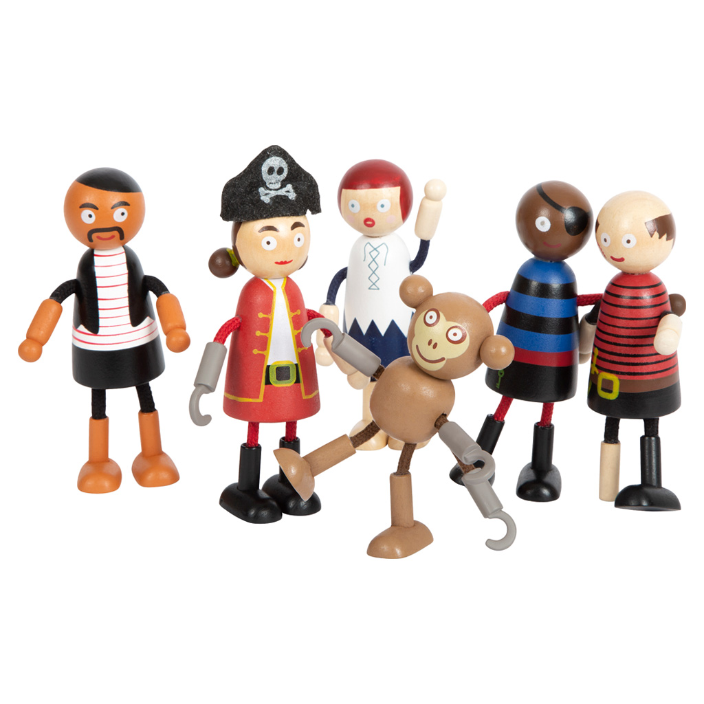 Biegepuppen Piraten