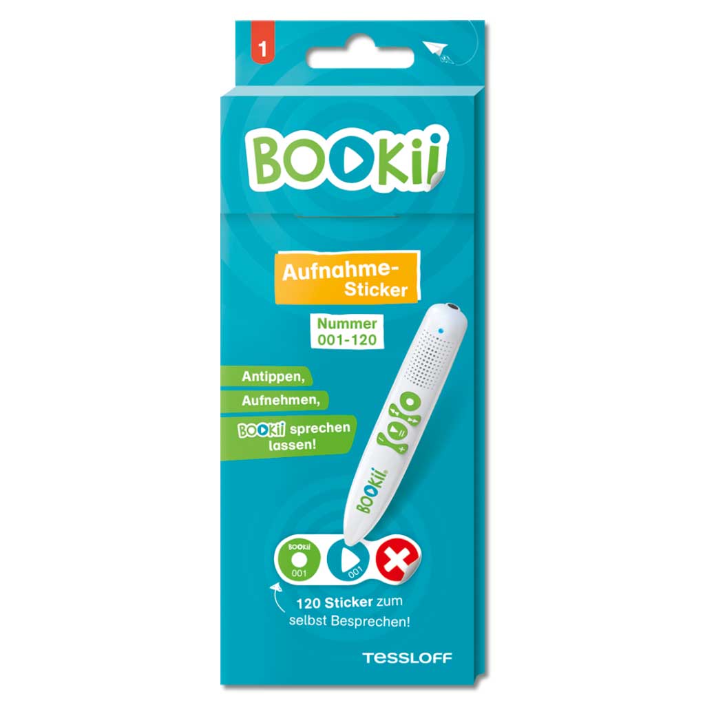 BOOKii® Aufnahmesticker
