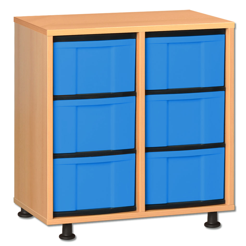 Modulus® Eigentumsschrank, 2-reihig, fahrbar oder feststehend