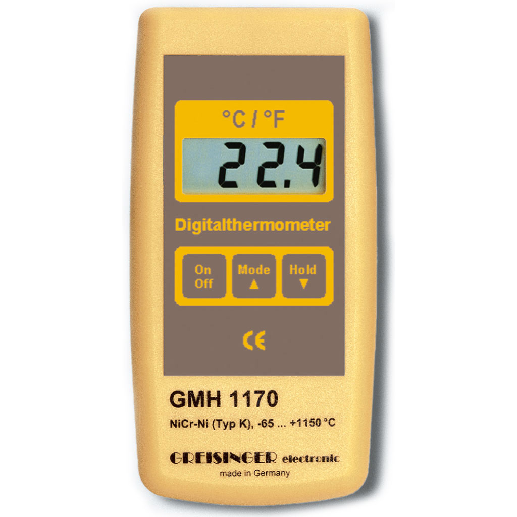 Präzisions-Sekunden-Thermometer, digi. für K-Typ-Fühler