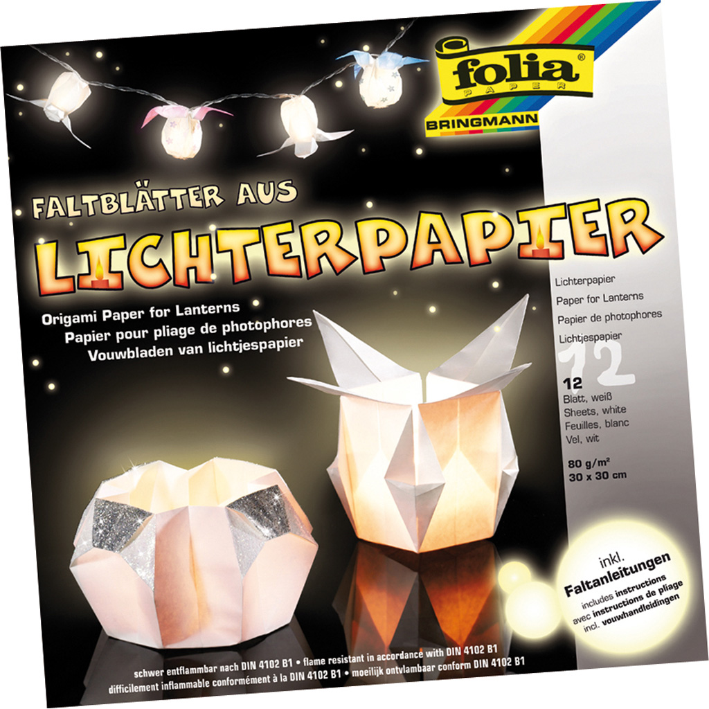 Folia® Lichterpapier, Weiß
