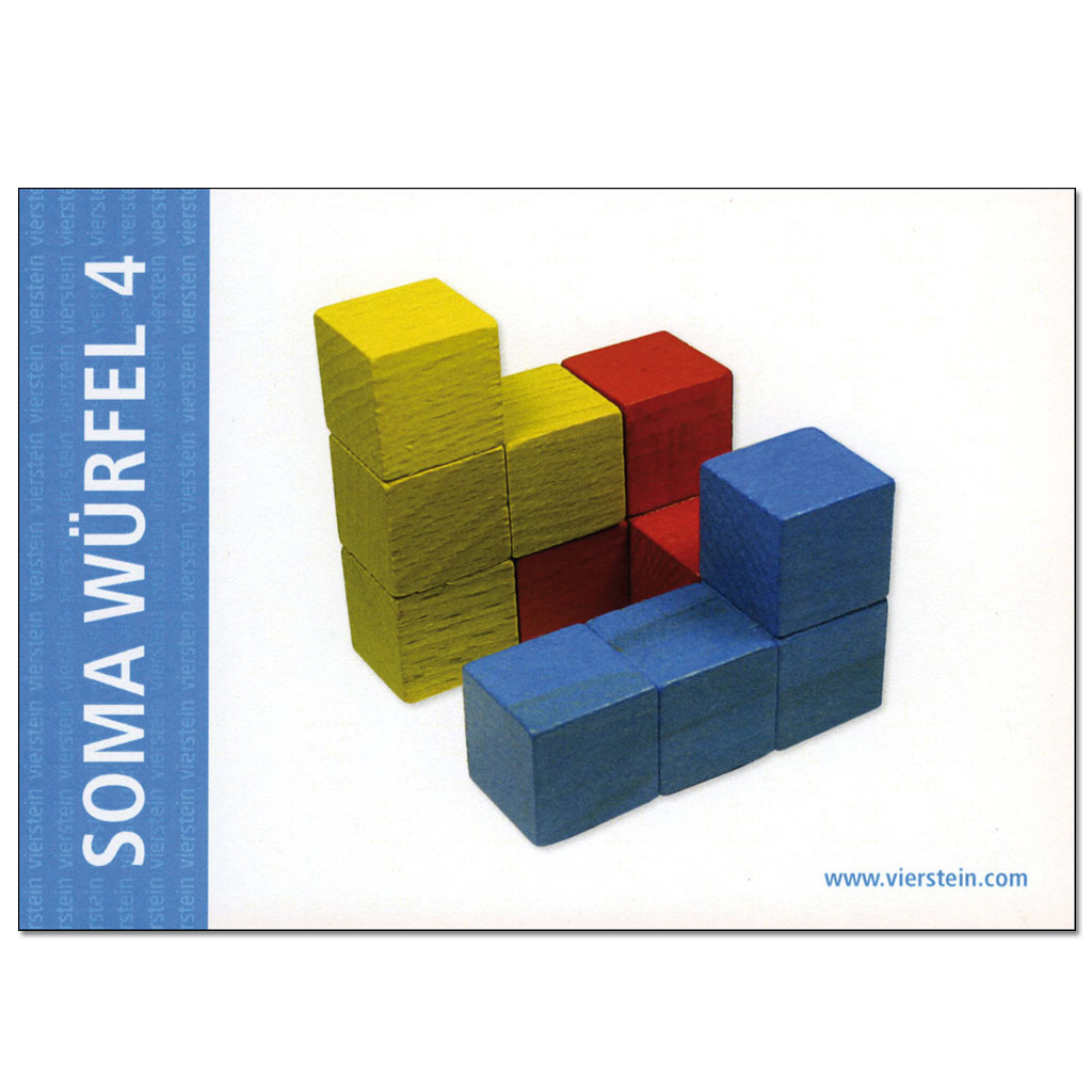 Arbeitskarten für den Soma-Würfel