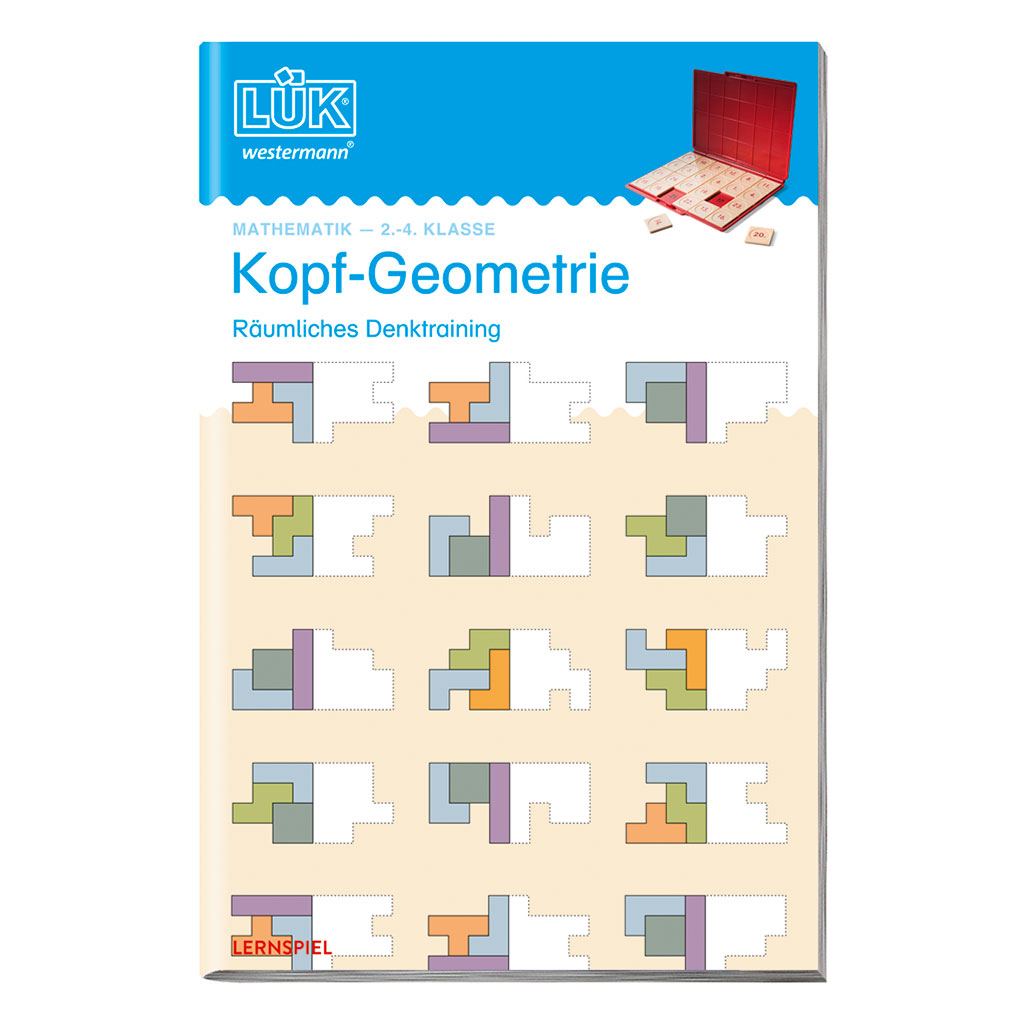 LÜK Kopf-Geometrie Räumliches Denktraining LÜK Kopf-Geometrie Räumliches Denktraining