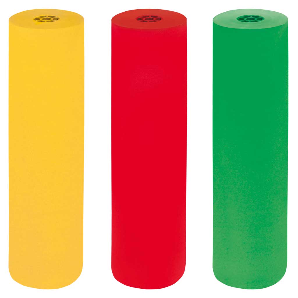 Papierrollen - in verschiedenen Farben