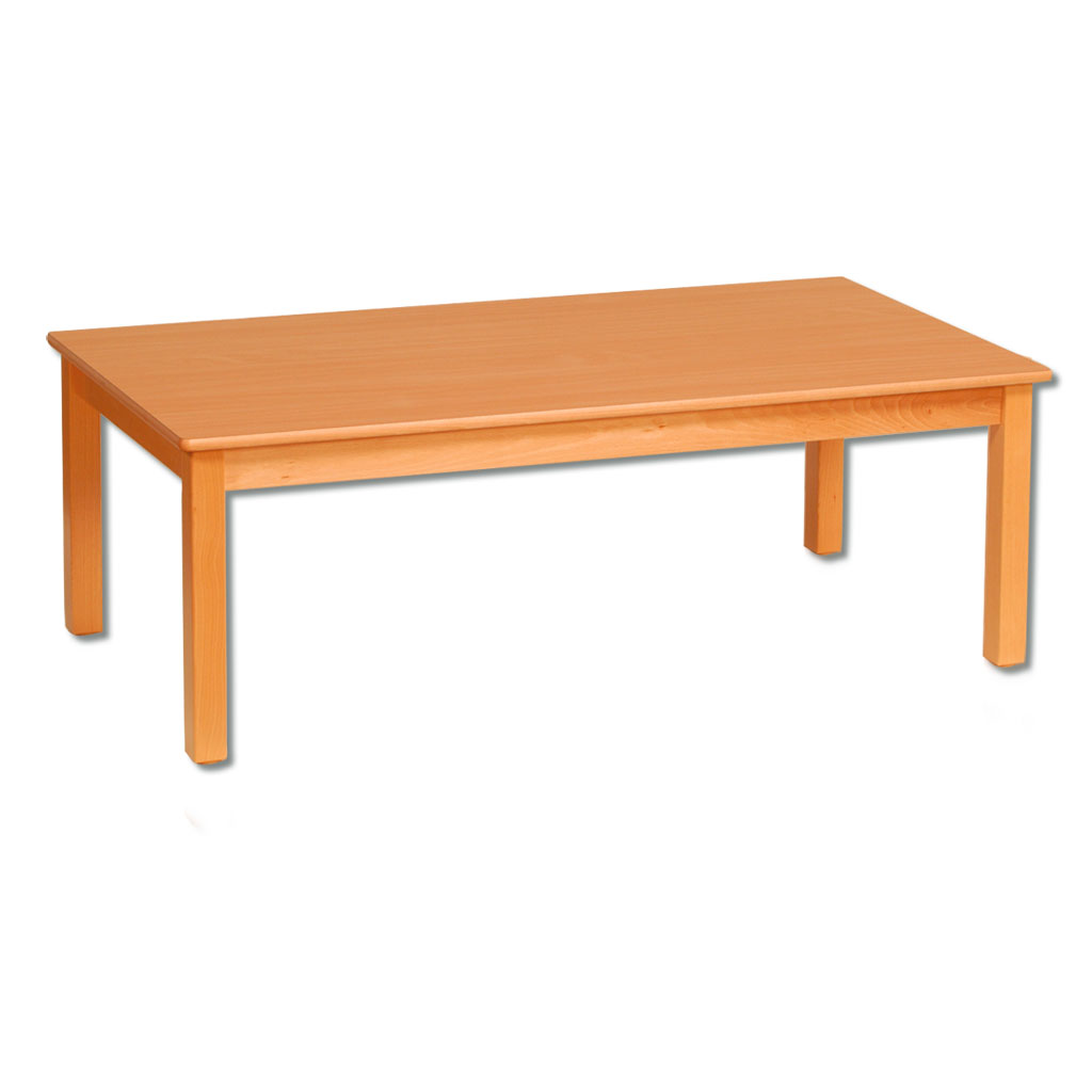 Rechtecktisch aus Massivholz