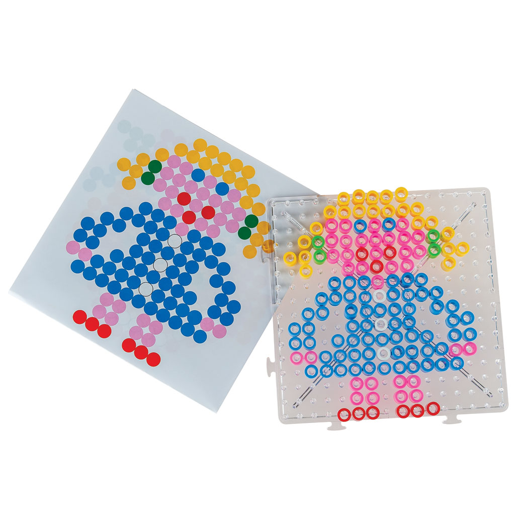 Motivsteckplatten für XL-Bügelperlen