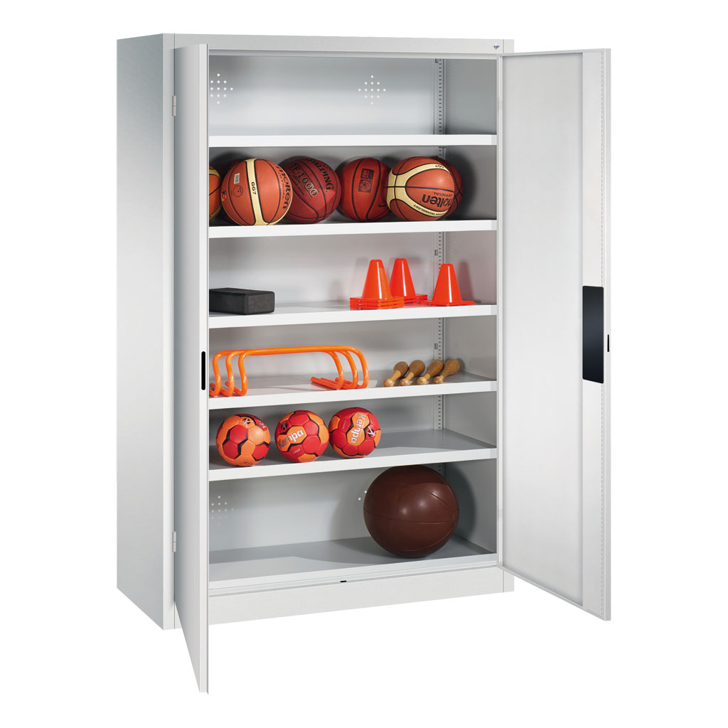 Ballschrank mit 5 Ablageböden, Vollblechtüren-Bild Auf diesem Bild ist das Produkt mit der Art.Nr.: M-60574 zu sehen