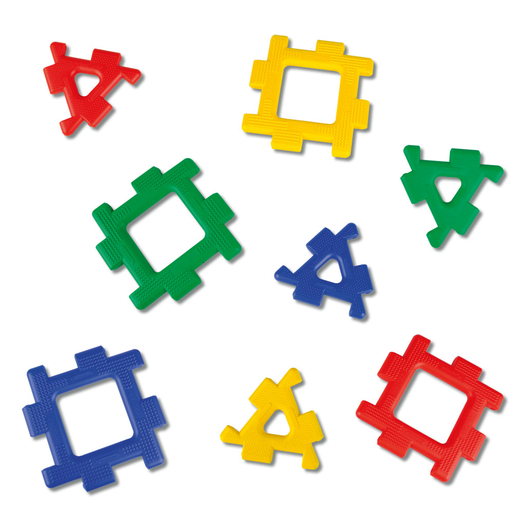 Giant Polydron 3D-Geometriebauteile Set