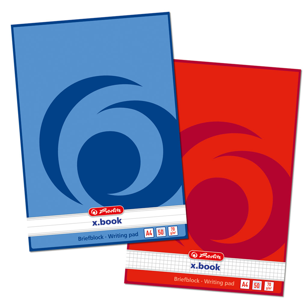 Herlitz® Briefblock DIN A4