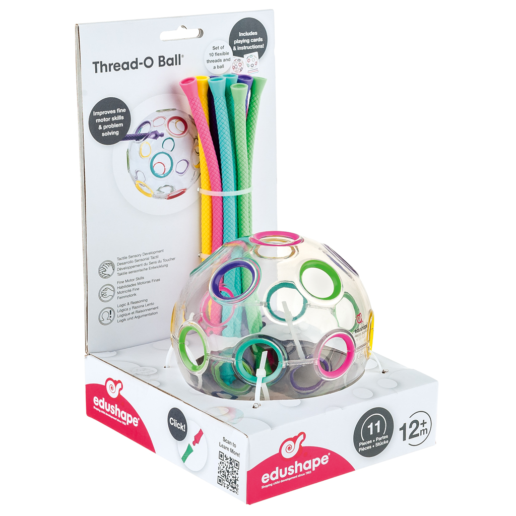 Sensorik-Fädelball, 11-tlg. Sensorik-Fädelball, 11-tlg.