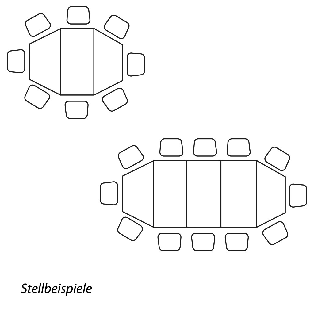 Flexi Rechtecktisch