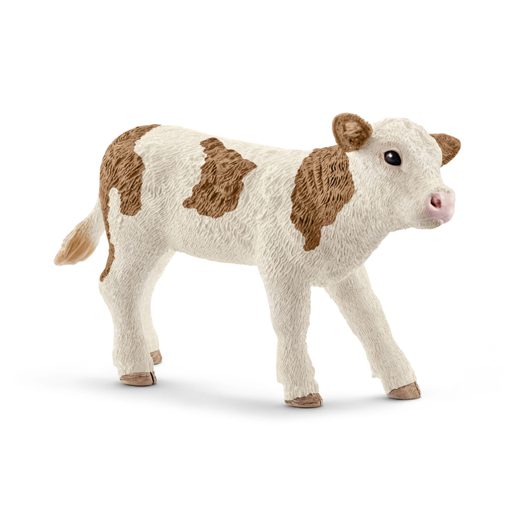 Schleich® Fleckvieh-Kalb-Bild Auf diesem Bild ist das Produkt mit der Art.Nr.: W-82430 zu sehen