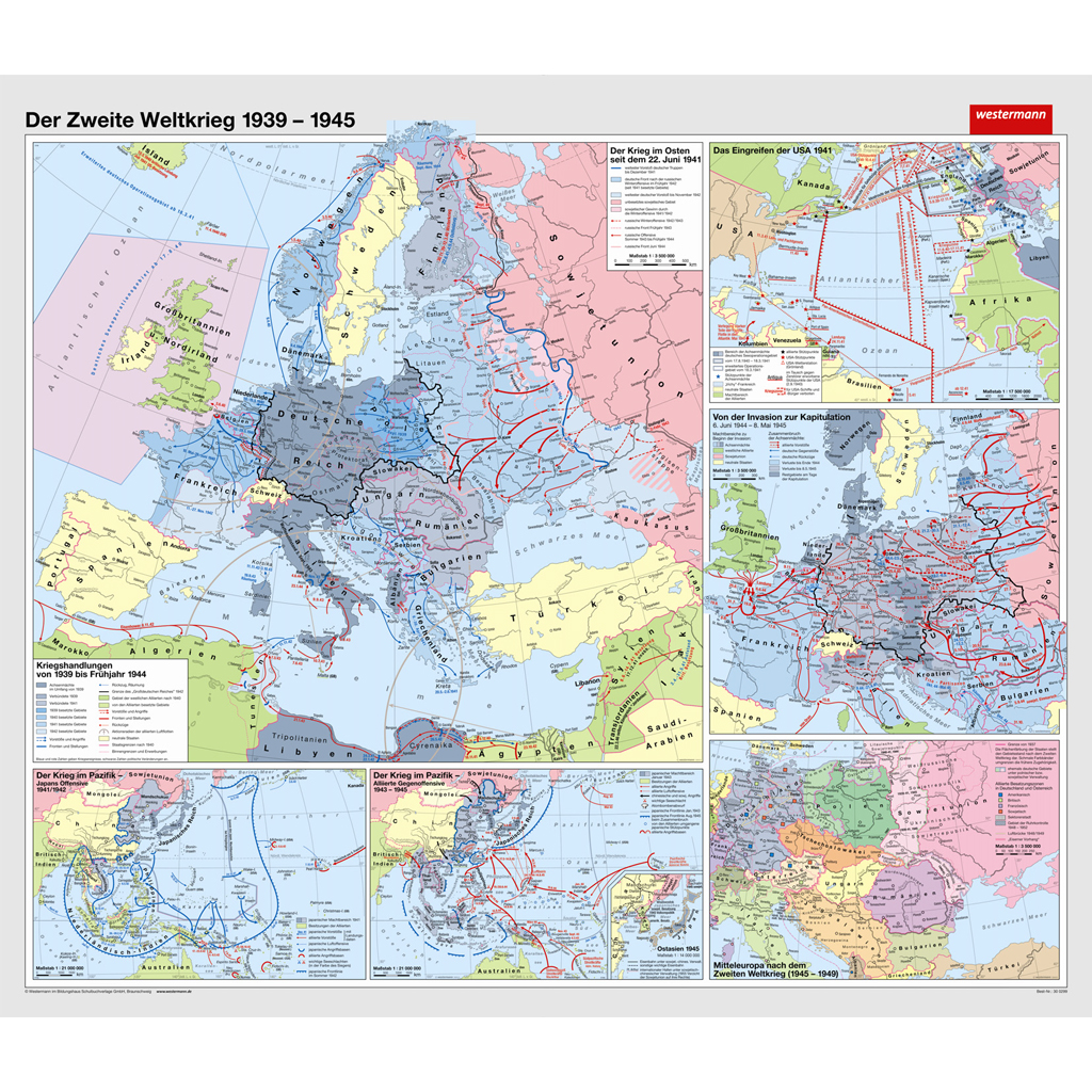 Der Zweite Weltkrieg 1939-1945 - in verschiedenen Varianten