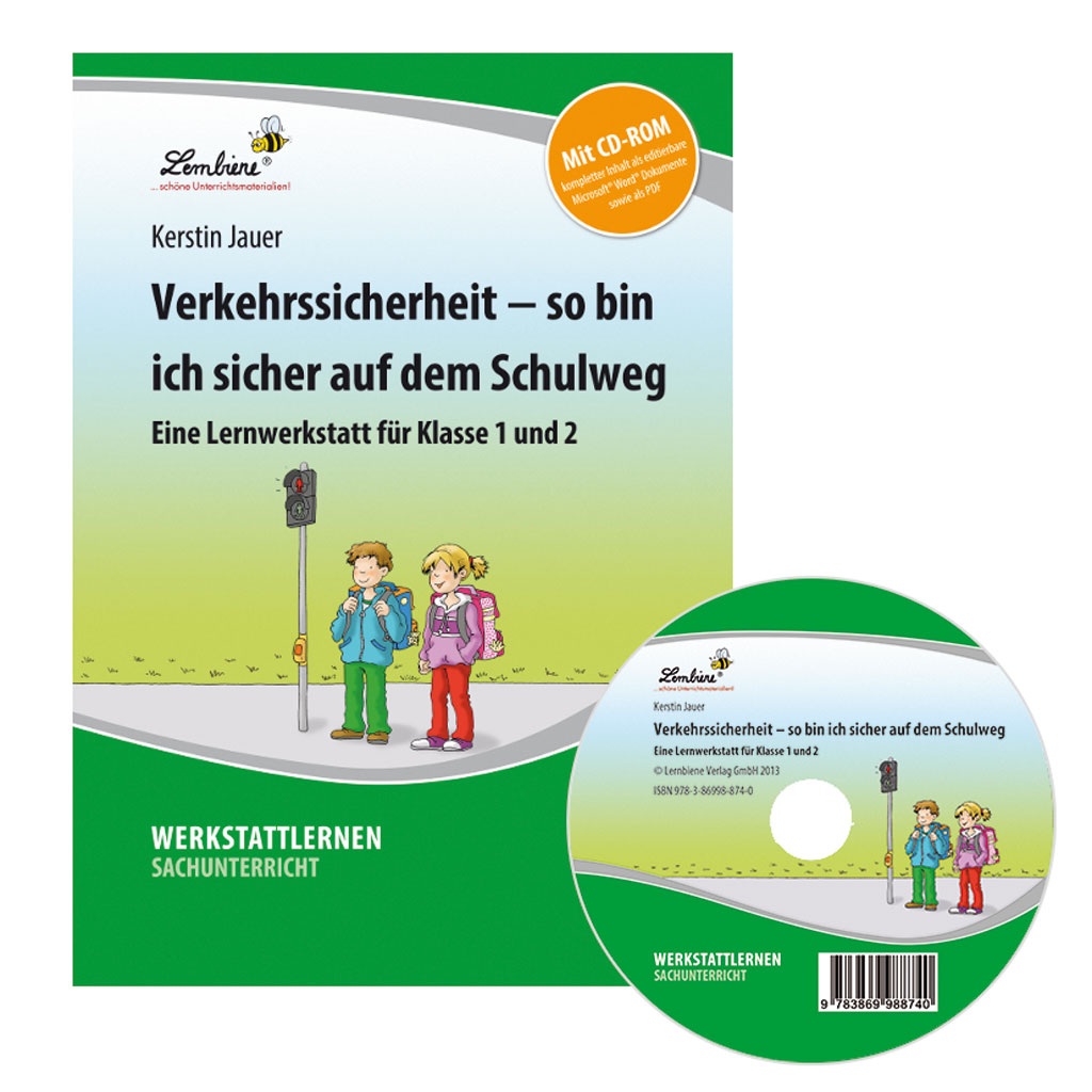 Verkehrssicherheit – So bin ich sicher auf dem Schulweg-Bild Auf diesem Bild ist das Produkt mit der Art.Nr.: W-11752 zu sehen