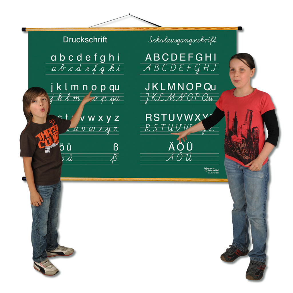Kombi-Schrifttafel - 130 x 100 cm