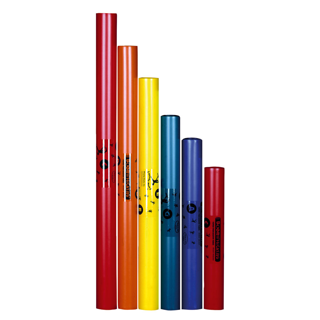 Boomwhackers® mit 6 Tönen