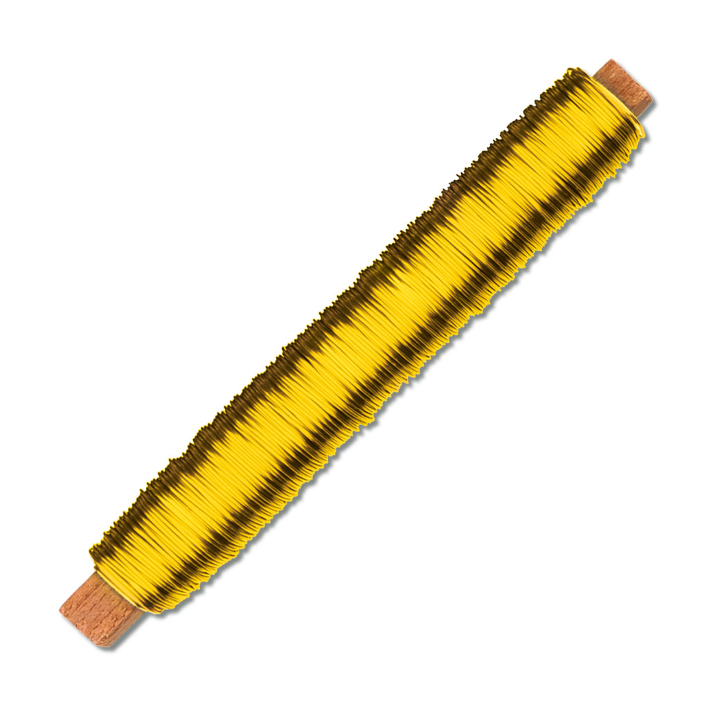 Lackierter Bindedraht, je 50 m, Ø 0,5 mm