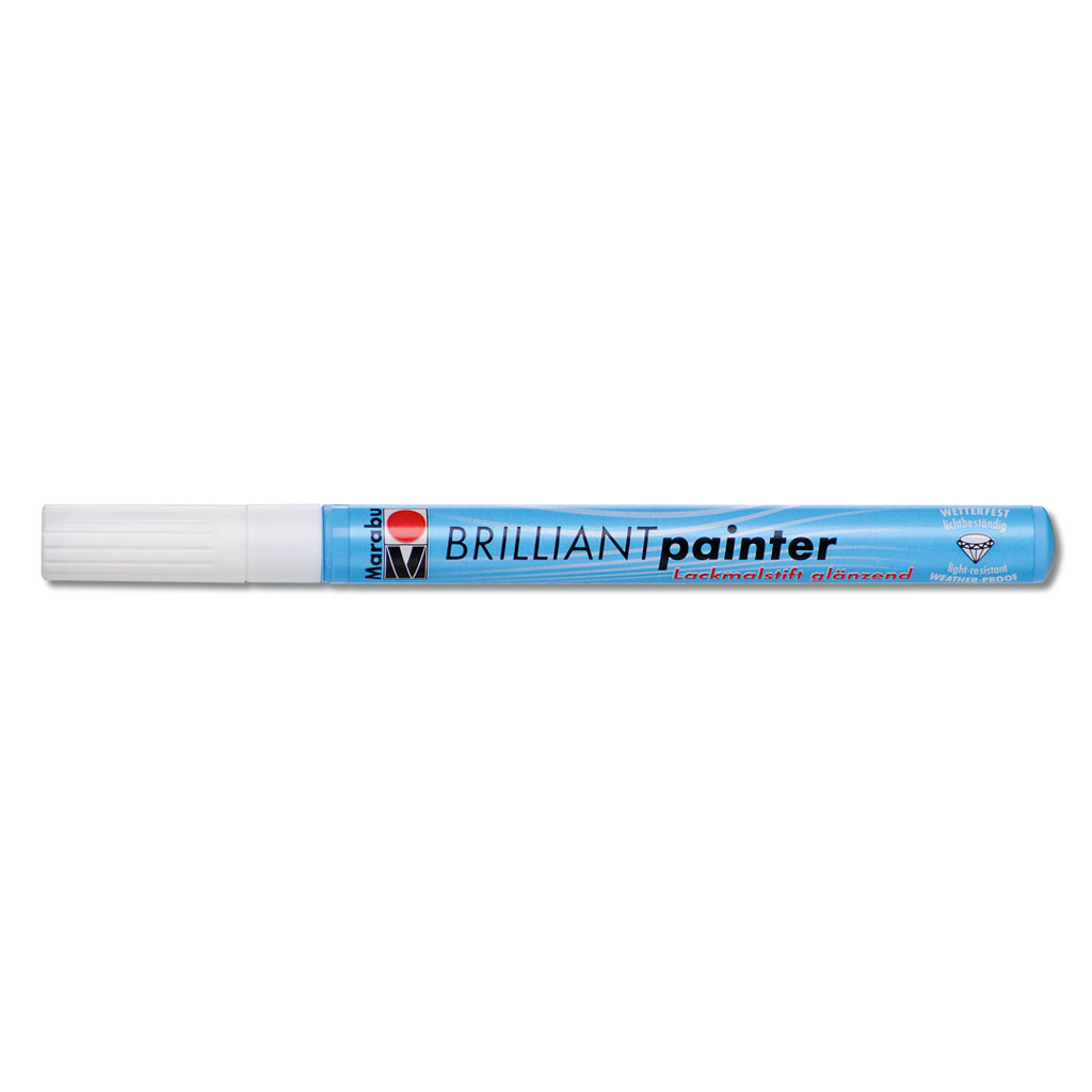 Marabu Brilliant Painter Lackmalstift, dünn, 1 Stück