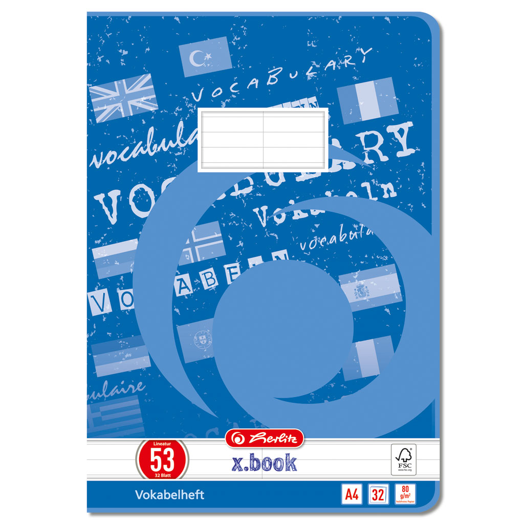 Herlitz® Vokabelheft