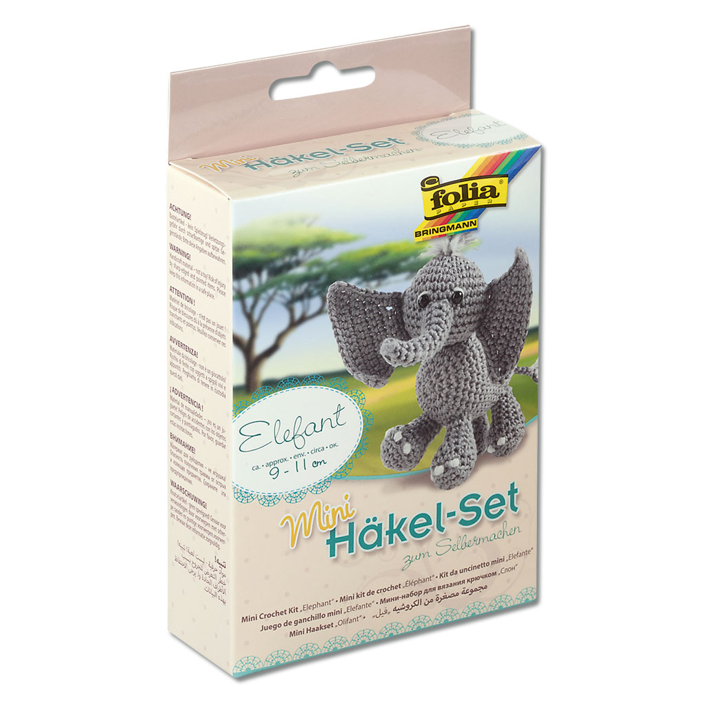 Folia® Häkel-Set „Amigurumi-Tiere“