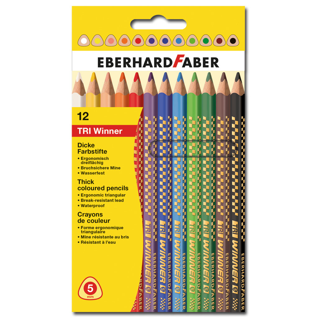 Eberhard Faber® TRI Winner Farbstifte