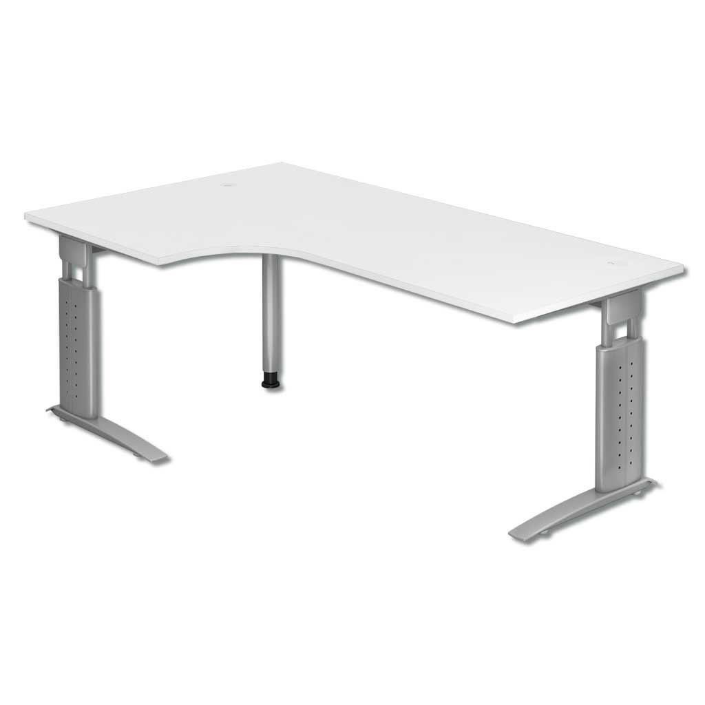 L-Fuß-Eckschreibtisch (Ecke links)