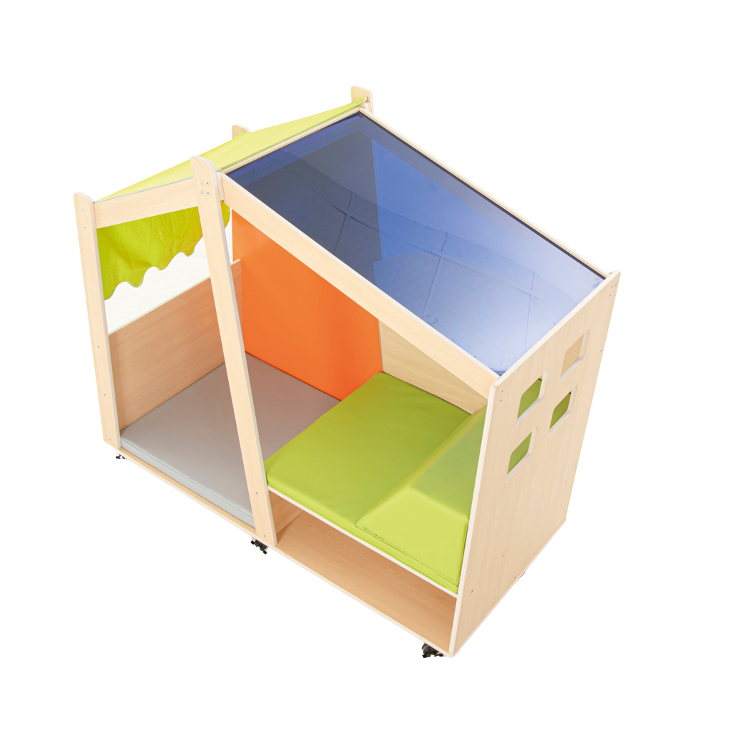Mobiles Spiel- und Lesehaus