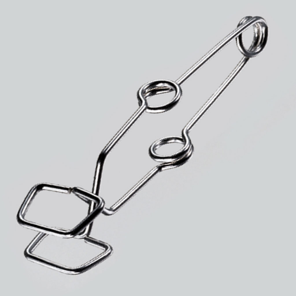 Reagenzglashalter aus Metall