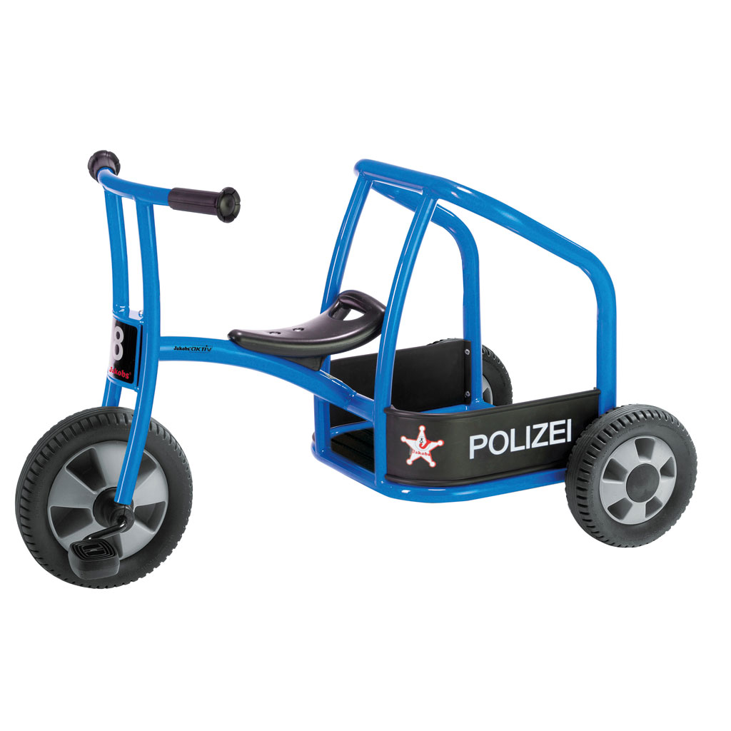 Dreirad Polizei-Bild Auf diesem Bild ist das Produkt mit der Art.Nr.: W-83358 zu sehen