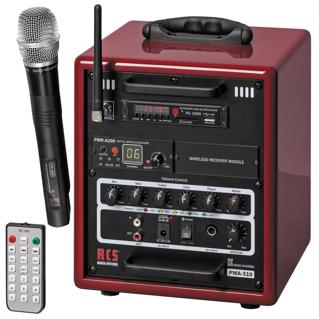 RCS® Sound Center SCW 500 Funk-Bild Auf diesem Bild ist das Produkt mit der Art.Nr.: W-44310 zu sehen