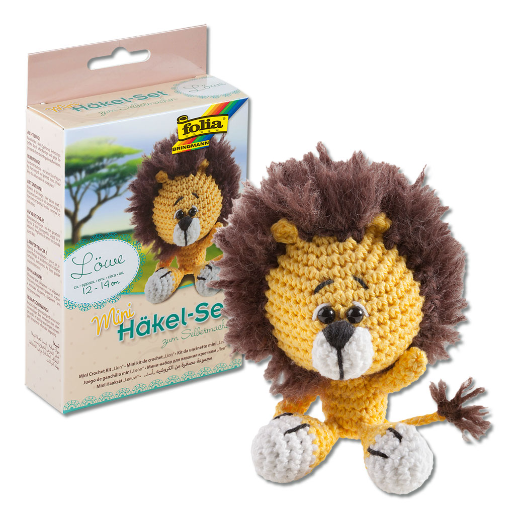 temp91934-mini-haekeltier-set-loewecaM5yKB1qjFAJ Folia® Häkel-Set „Amigurumi-Tiere“